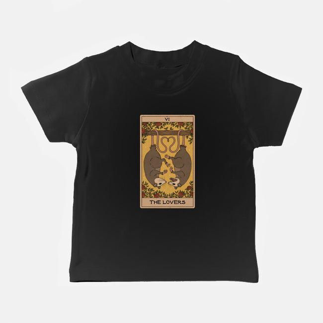 Lovers Opossum Tarot-Baby-Basic-Tee-Thiago Correa
