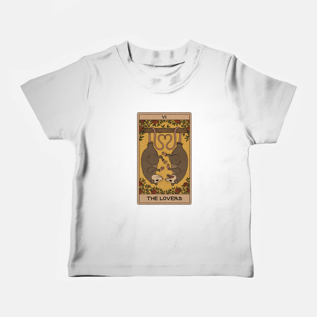 Lovers Opossum Tarot-Baby-Basic-Tee-Thiago Correa