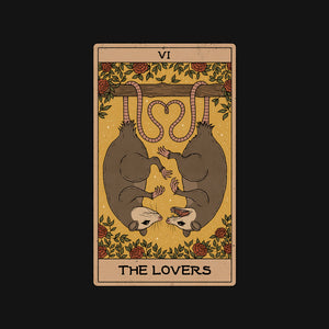 Lovers Opossum Tarot
