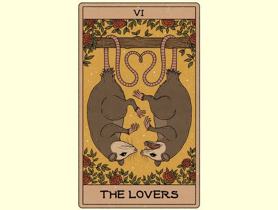 Lovers Opossum Tarot