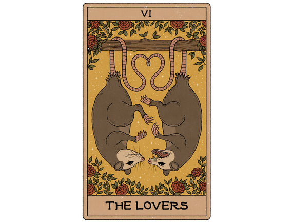 Lovers Opossum Tarot