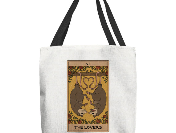 Lovers Opossum Tarot