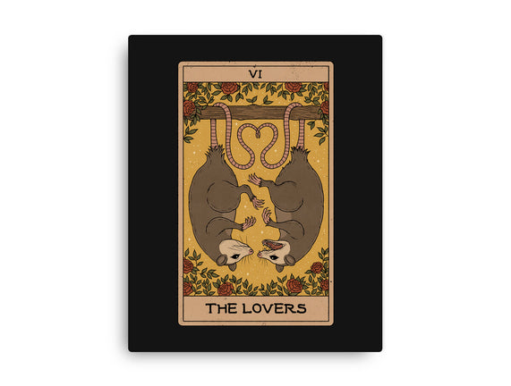 Lovers Opossum Tarot