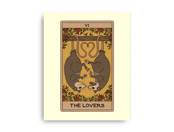 Lovers Opossum Tarot