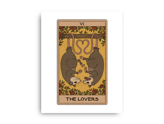Lovers Opossum Tarot