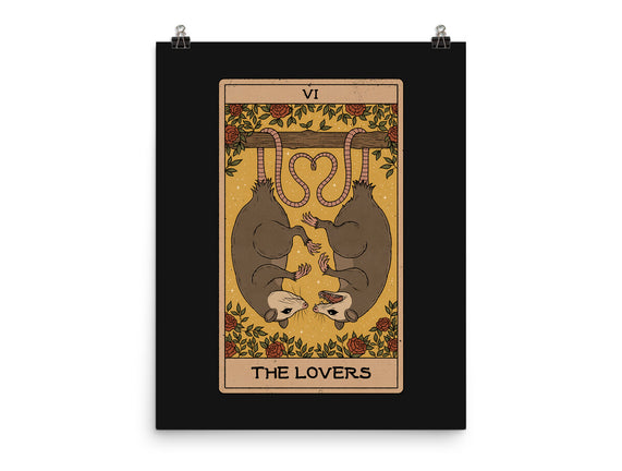 Lovers Opossum Tarot