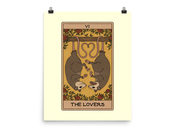 Lovers Opossum Tarot