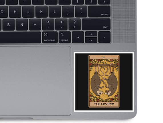 Lovers Opossum Tarot