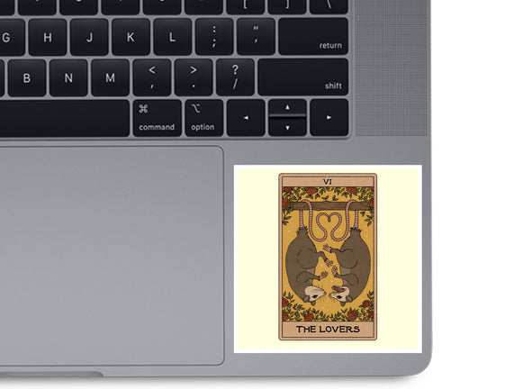 Lovers Opossum Tarot
