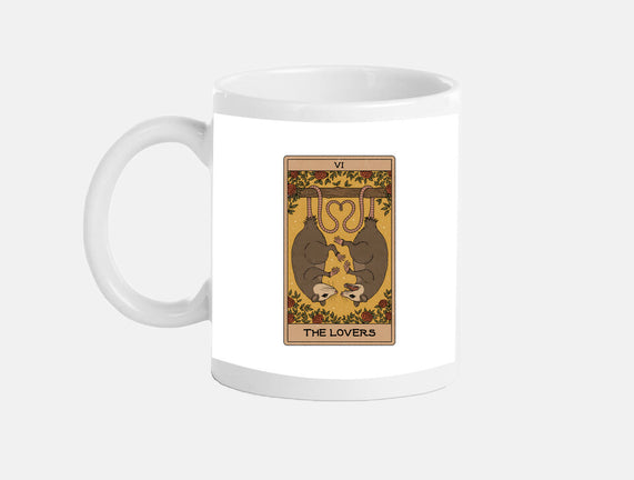 Lovers Opossum Tarot