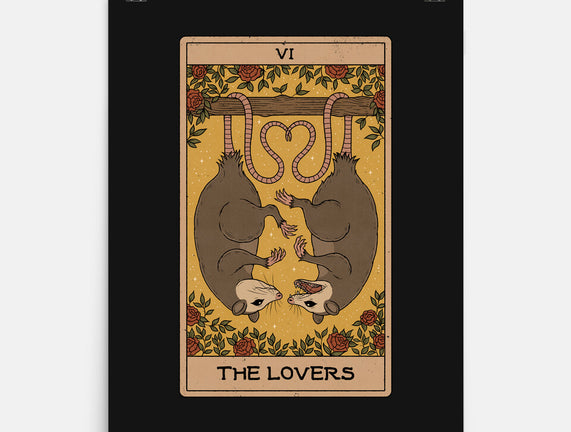 Lovers Opossum Tarot