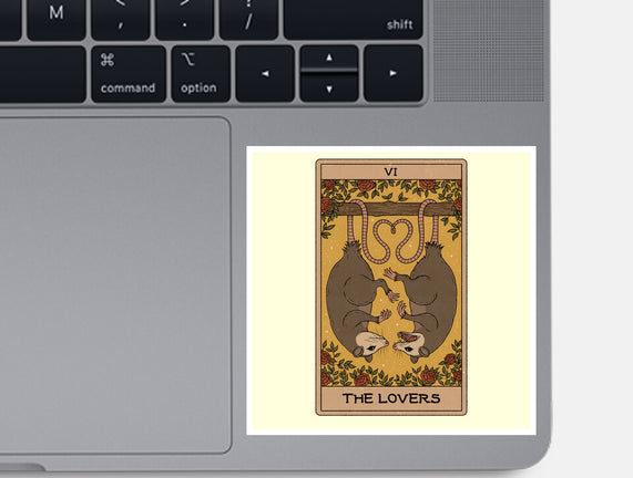 Lovers Opossum Tarot