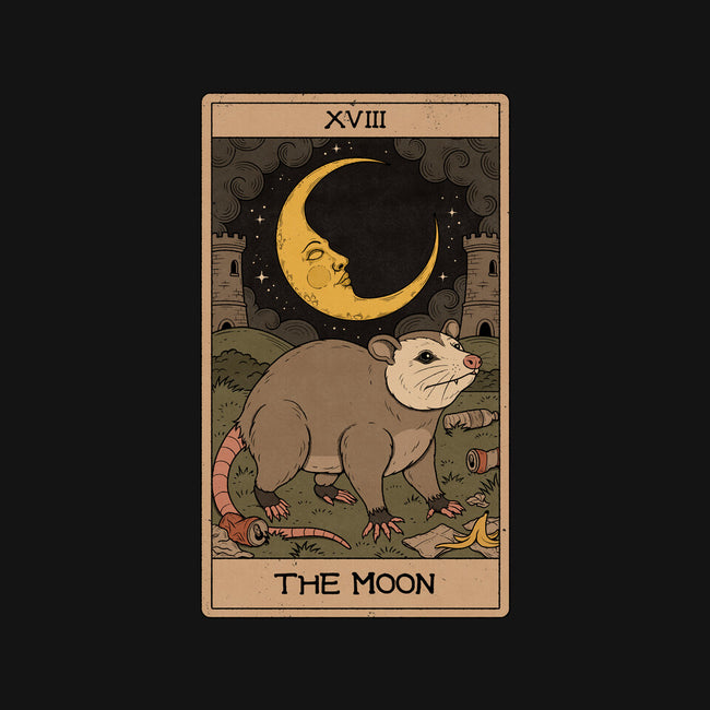 The Moon Opossum Tarot-Womens-Basic-Tee-Thiago Correa