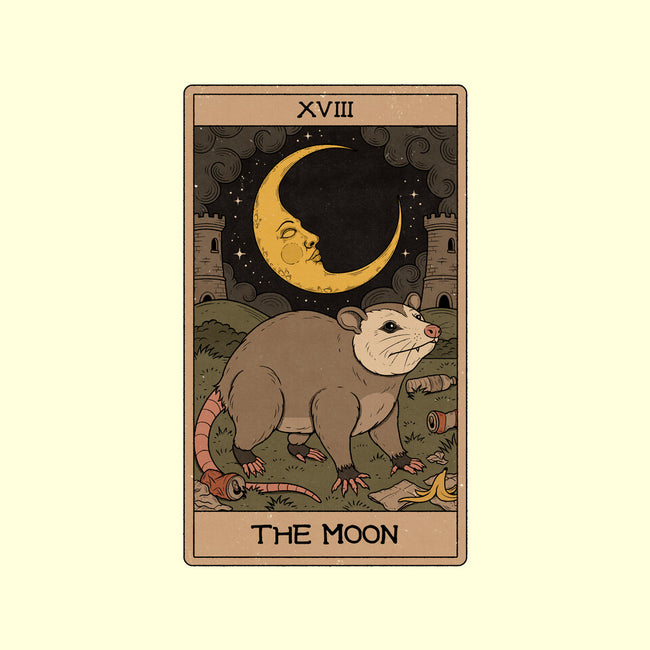 The Moon Opossum Tarot-None-Basic Tote-Bag-Thiago Correa