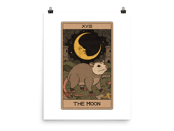 The Moon Opossum Tarot