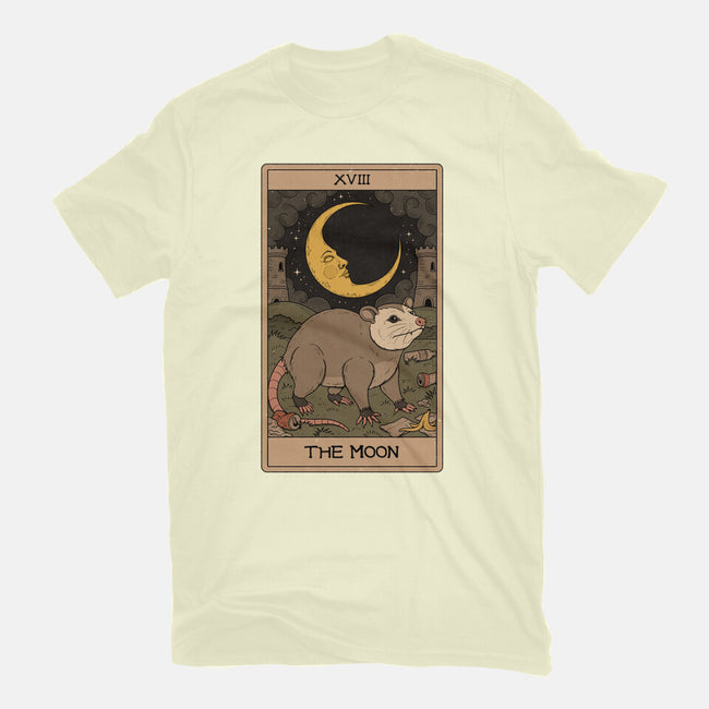The Moon Opossum Tarot-Mens-Basic-Tee-Thiago Correa