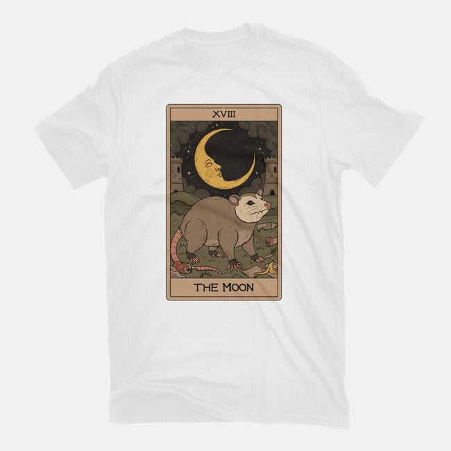 The Moon Opossum Tarot-Mens-Basic-Tee-Thiago Correa