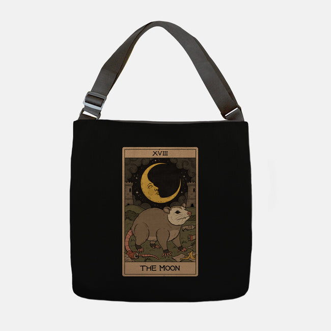 The Moon Opossum Tarot-None-Adjustable Tote-Bag-Thiago Correa