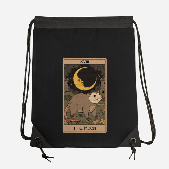 The Moon Opossum Tarot-None-Drawstring-Bag-Thiago Correa