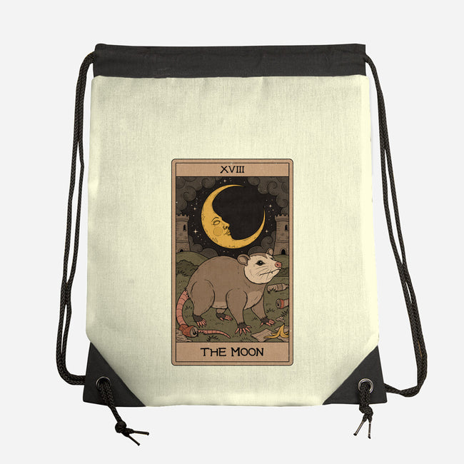 The Moon Opossum Tarot-None-Drawstring-Bag-Thiago Correa