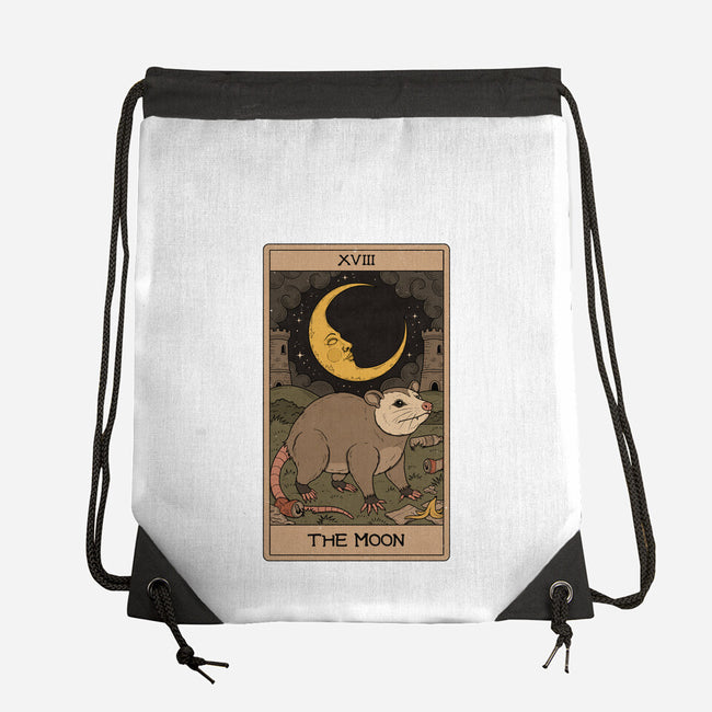 The Moon Opossum Tarot-None-Drawstring-Bag-Thiago Correa