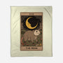 The Moon Opossum Tarot-None-Fleece-Blanket-Thiago Correa