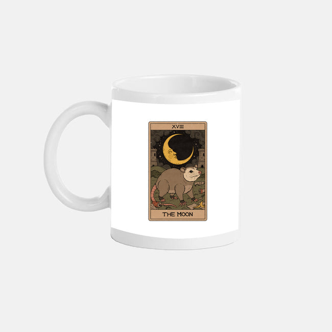 The Moon Opossum Tarot-None-Mug-Drinkware-Thiago Correa
