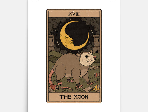 The Moon Opossum Tarot