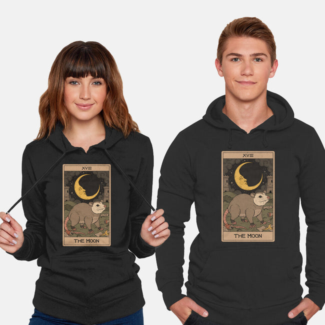 The Moon Opossum Tarot-Unisex-Pullover-Sweatshirt-Thiago Correa