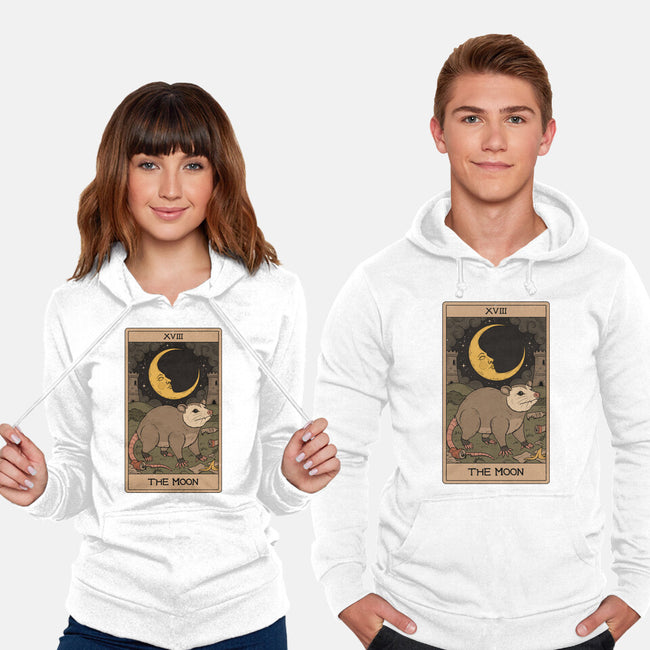 The Moon Opossum Tarot-Unisex-Pullover-Sweatshirt-Thiago Correa