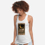 The Moon Opossum Tarot-Womens-Racerback-Tank-Thiago Correa