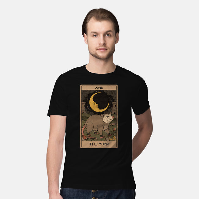 The Moon Opossum Tarot-Mens-Premium-Tee-Thiago Correa