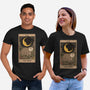 The Moon Opossum Tarot-Unisex-Basic-Tee-Thiago Correa