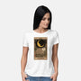 The Moon Opossum Tarot-Womens-Basic-Tee-Thiago Correa