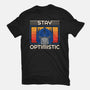 Stay Optimistic-Womens-Fitted-Tee-sachpica