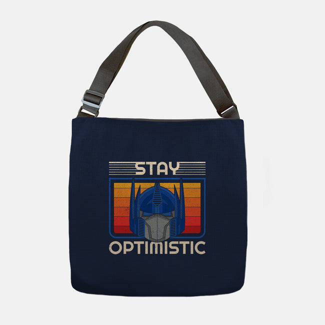 Stay Optimistic-None-Adjustable Tote-Bag-sachpica