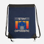 Stay Optimistic-None-Drawstring-Bag-sachpica