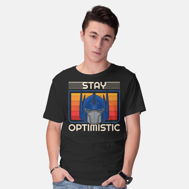 Stay Optimistic-Mens-Basic-Tee-sachpica