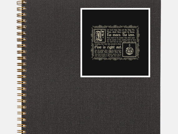 Consult The Book Of Armaments