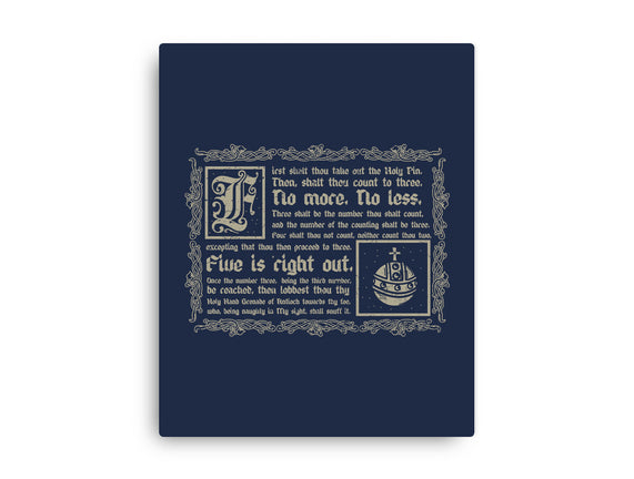 Consult The Book Of Armaments