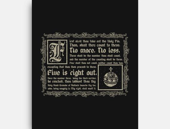 Consult The Book Of Armaments