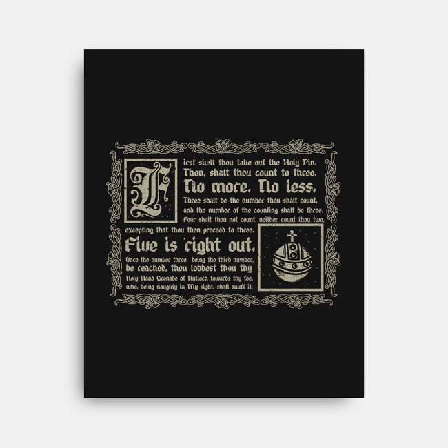 Consult The Book Of Armaments-None-Stretched-Canvas-piercek26