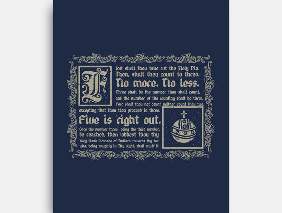 Consult The Book Of Armaments