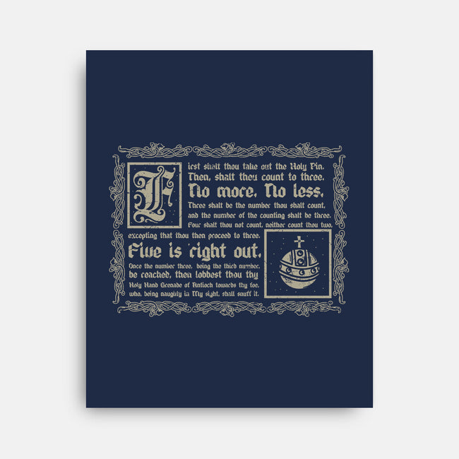 Consult The Book Of Armaments-None-Stretched-Canvas-piercek26