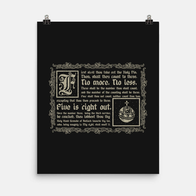 Consult The Book Of Armaments-None-Matte-Poster-piercek26