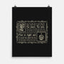 Consult The Book Of Armaments-None-Matte-Poster-piercek26