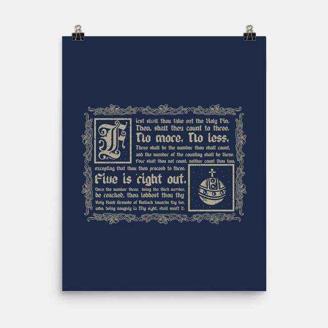 Consult The Book Of Armaments-None-Matte-Poster-piercek26