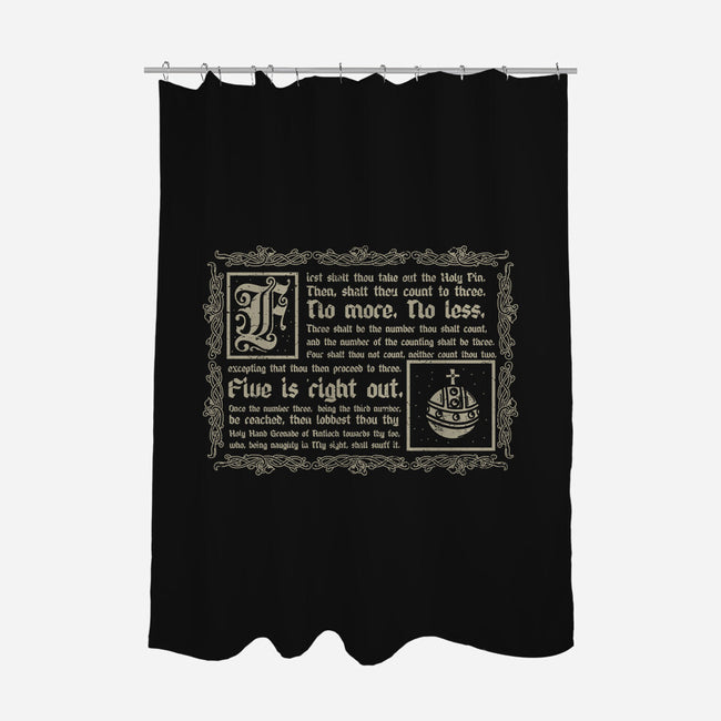 Consult The Book Of Armaments-None-Polyester-Shower Curtain-piercek26