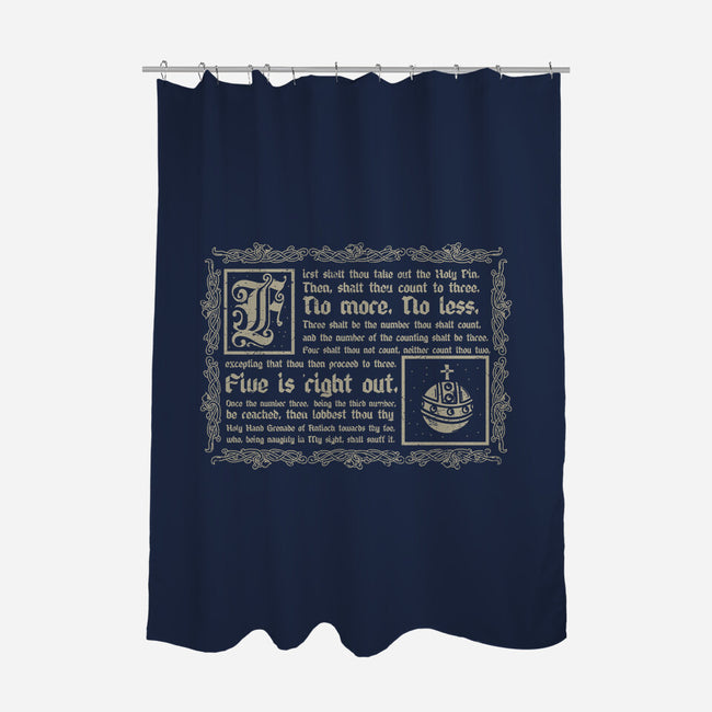 Consult The Book Of Armaments-None-Polyester-Shower Curtain-piercek26