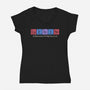 Caffeine Is Elemental-Womens-V-Neck-Tee-Popnotic